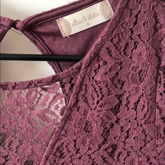 Altar’d State Long Sleeve Boho‎ Lace Dress Size S - Picture 2 of 7